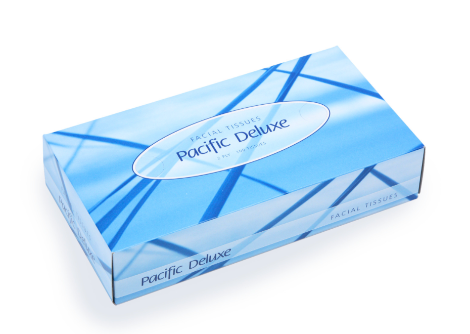 Pacific Deluxe Facial Tissue 2 Ply - FSC