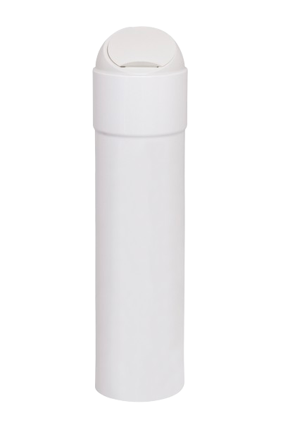 Sanitary Bio Bin Base with Wall Mount 13L, White